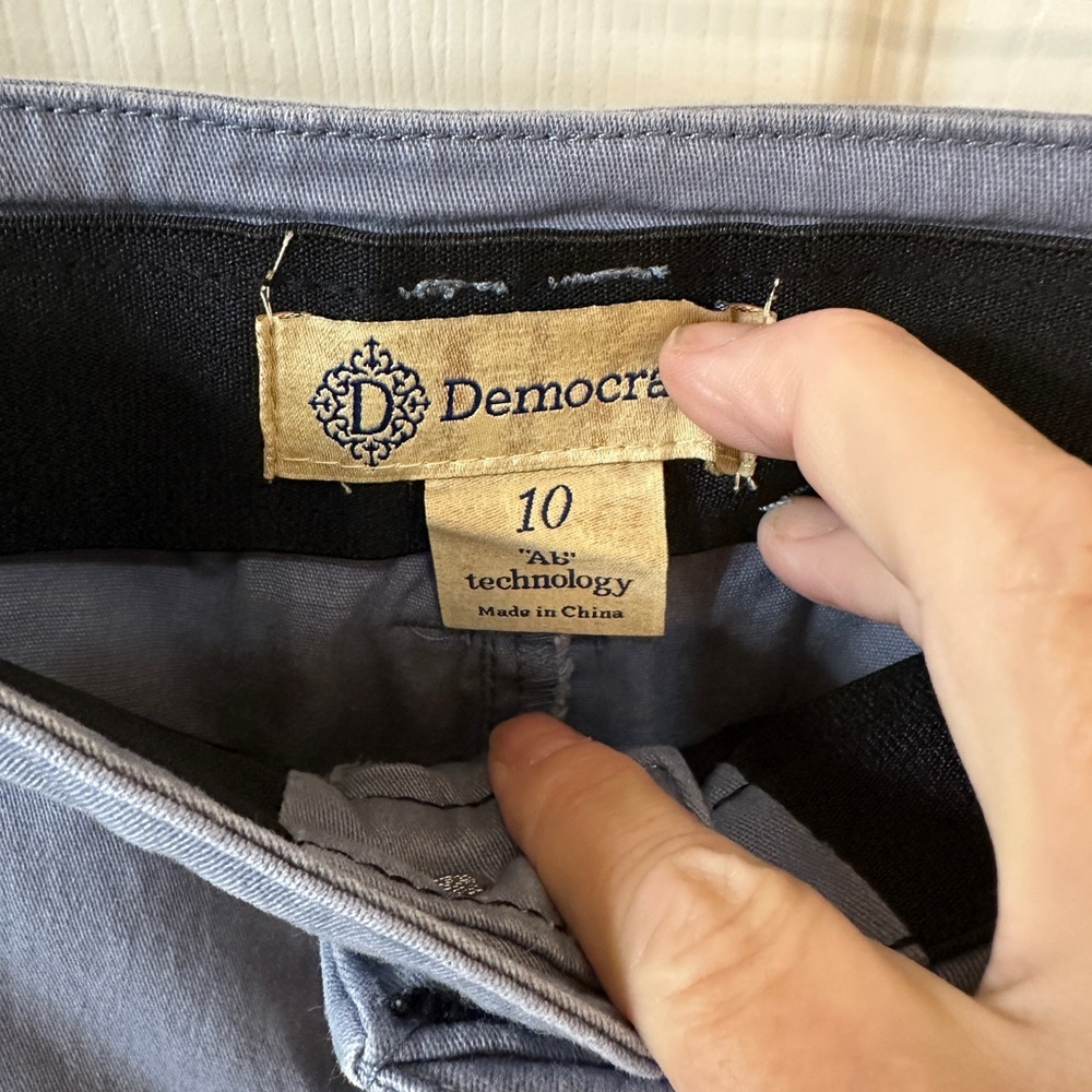 Democracy Ab Solution Jeans Pants Flattering Size 10 - Picture 2 of 3
